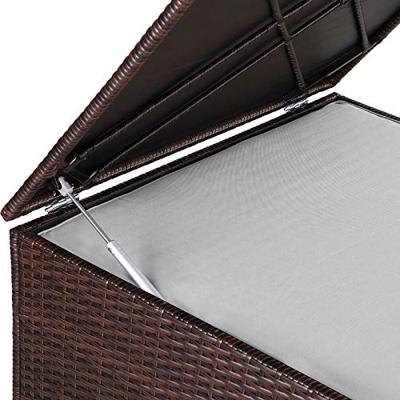 Polyrattan Kussenbox Bruin 318L Polyrattan Kussenbox Bruin 318L