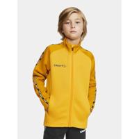 Craft 1912730 Squad 2.0 Full Zip Jr - Sweden Yellow/Golden - 134/140 - thumbnail