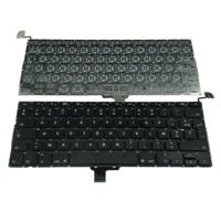 Notebook keyboard for Apple Macbook Pro 13" 2008-2012 A1278 MC700 MC724 Azerty - thumbnail