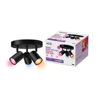 WiZ 3-lichts opbouwspotImageo smart - zwart - 929003211001