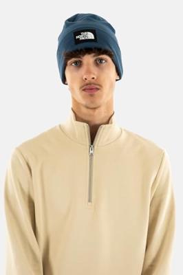 The North Face Dock Worker Recycled Beanie Muts Heren Shady Blue One Size