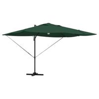 VidaXL Parasol groen 351 x 250 x 253 cm polyester en aluminium - thumbnail