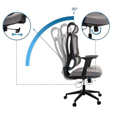 MyBuero Bureaustoel Ergomy (Grijs)