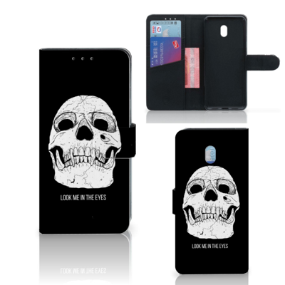 Telefoonhoesje met Naam Xiaomi Redmi 8A Skull Eyes Telefoonhoesje met Naam Xiaomi Redmi 8A Skull Eyes