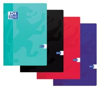 Schrift Oxford School A4 ruit 10x10mm 72 pagina's 80gr assorti - thumbnail