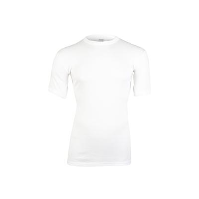 Thermo Shirt heren korte mouw - Warm ondergoed - Thermo ondergoed heren - Thermisch - Ronde hals - XXL - Wit - XXL