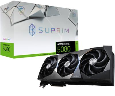 Grafische kaart MSI 912-V531-009 GEFORCE RTX 5080 16 GB - thumbnail
