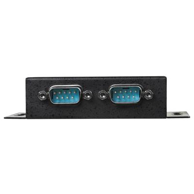 StarTech.com 2-poorts USB naar Seriële RS232 Adapter - USB / DB9 Hub 2x DB9 stekker 1x USB-B vrouwelijk - geschikt voor wandmontage