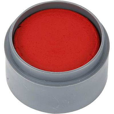 Grimas schmink, helder rood, 15 ml/ 1 doosje