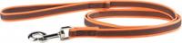 Antislip Hondenriem - 20mm x 2m - Met handvat - Oranje - thumbnail