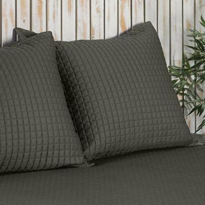 Dommelin Dommelin Sierkussenhoes Chicago Satijn 300TC Leem 40x40 cm