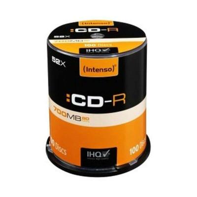 Intenso 1001126 CD-R 80 disc 700 MB 100 stuk(s) Spindel