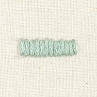 Creativ Company Hobbyset borduurwerk dusty groen borduurframe - thumbnail