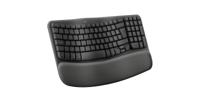 Toetsenbord - Draadloos - Logitech - Wave Keys - AZERTY - Ergonomisch - Polssteun - thumbnail