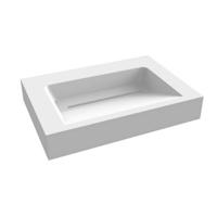 Best Design Wastafel Indoor Just Solid Surface 60X46X13 cm - thumbnail