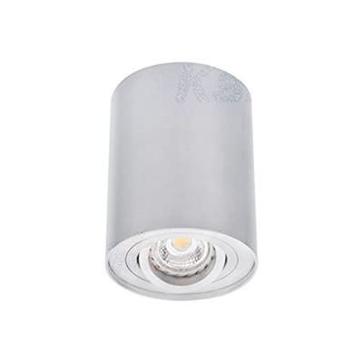 Opbouwspot rond - Bord1 - Aluminium - Kantelbaar - Ø95x125mm