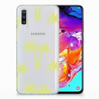 Samsung Galaxy A70 | TPU Case | Palmtrees - thumbnail