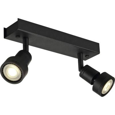 SLV 147370 PURI Plafondlamp, Wandlamp LED, Halogeen GU10 Zwart SLV 147370 PURI Plafondlamp, Wandlamp LED, Halogeen GU10 Zwart