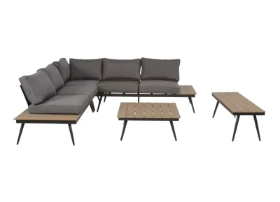 Arezzo loungeset met hoekbank