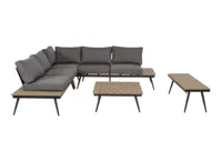 Arezzo loungeset met hoekbank - thumbnail