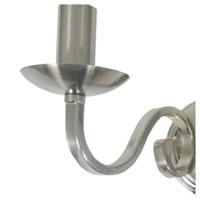 Searchlight Klassieke wandlampRichmond 2-lichts mat zilver - 1502-2SS - thumbnail