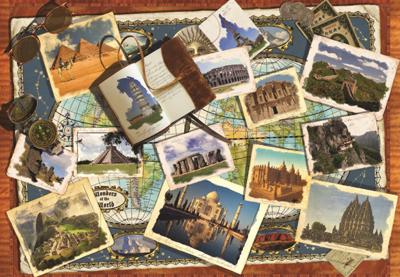 Wunder der Welt - 2000 Teile Puzzle