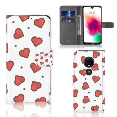 Motorola Moto G7 | G7 Plus | Telefoon Hoesje | Hearts