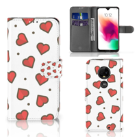 Motorola Moto G7 | G7 Plus | Telefoon Hoesje | Hearts - thumbnail
