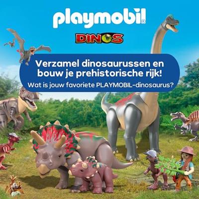 Playmobil® Dino's 71819 Brachiosaurus met hovercraft Playmobil® Dino's 71819 Brachiosaurus met hovercraft