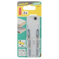Wolfcraft Decoupeerzaagblad | HCS | L=75mm | T-Schaft | 2 stuks - 2383000 - thumbnail
