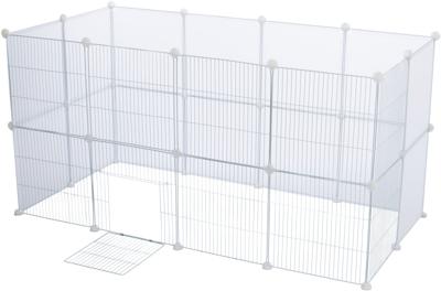 TRIXIE 4 UITBREIDINGSPANELEN VOOR 62460 METAAL WIT 35X35 CM