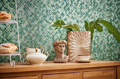 Livingwalls Metropolitan Stories. Travel Stories - Petrol - Geometrisch - 388285