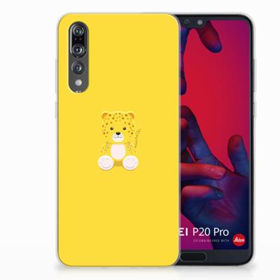 Huawei P20 Pro Telefoonhoesje met Naam Baby Leopard Huawei P20 Pro Telefoonhoesje met Naam Baby Leopard