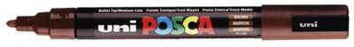 Paintmarker uni posca pc5m m bruin | 6 stuks
