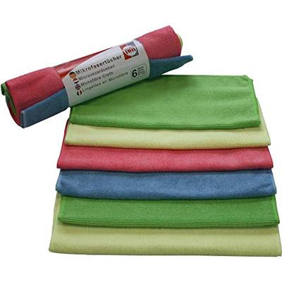 IWH 932 Microvezeldoek 6 stuk(s) (l x b) 30 cm x 30 cm IWH 932 Microvezeldoek 6 stuk(s) (l x b) 30 cm x 30 cm