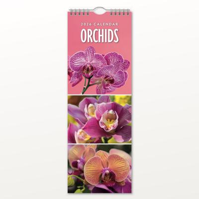 Orchideeën Slimline Kalender 2026