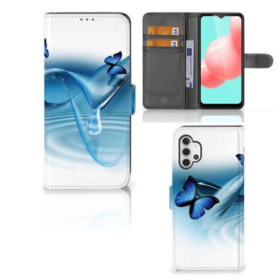Samsung Galaxy A32 5G | Telefoonhoesje | Met pasjeshouder | Vlinders Samsung Galaxy A32 5G | Telefoonhoesje | Met pasjeshouder | Vlinders