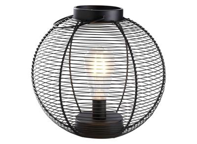 DIS Outdoor Lamp - Ø28 x 26 cm - Zwart - Metaal/Plastic