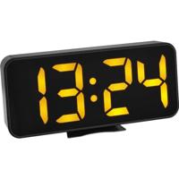 TFA Dostmann 60.2027.01 Wekker Kwarts Zwart Groot display - thumbnail