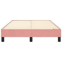 Bedframe fluweel roze 120x200 cm - thumbnail