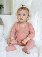 Gebloemde geboorteset rozen - thumbnail