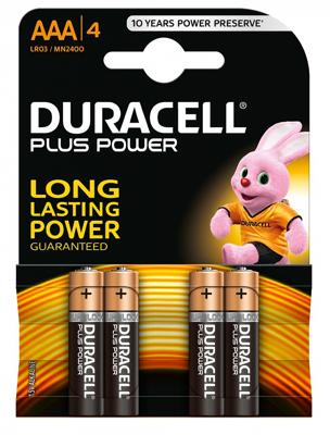 Duracell Duracell Plus Power MN2400 AAA blister 4 3015010