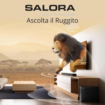 Salora SBO680 Soundbar Zwart - thumbnail