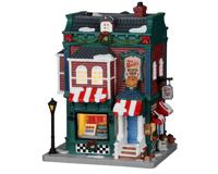 Lemax miss maggie&apos;s muffin shop verlicht kersthuisje Caddington Village 2022 - thumbnail