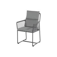 Modica Rope Chair Xerix Stoel Antraciet Hartman - Hartman - thumbnail