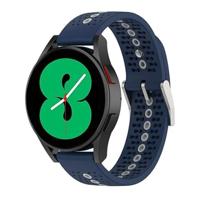 Dot Pattern bandje - Donkerblauw - Garmin Vivoactive 6 / Vivoactive 5 / Vivoactive 3 - thumbnail