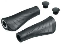 Ergotec Reno set handvatten 2x 135mm zwart - thumbnail