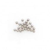 Simson Kogels 1/4 inch zilver 24 stuks