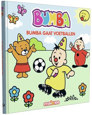 Studio 100 Bumba kartonboek - bumba gaat voetballen
