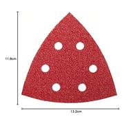 Bosch Accessoires Schuurblad 105mm | G120 | Rw | 6 Gaten | Velc | 5-delig - 2609256A58 - thumbnail